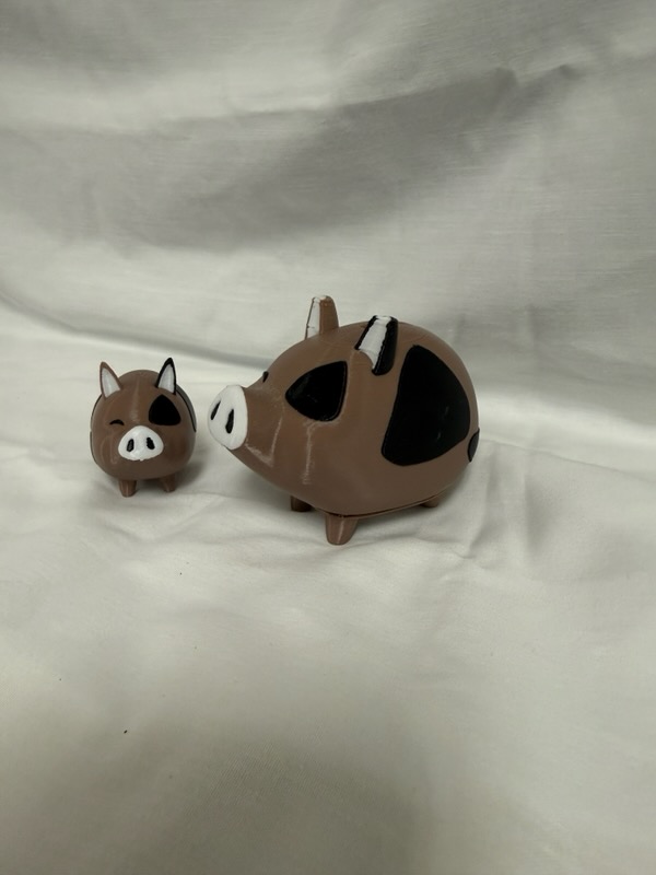 Momma and baby pig 4-H Piggy Banks