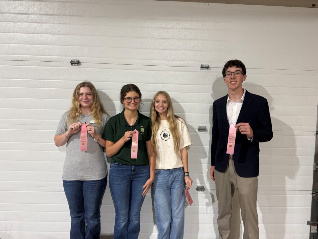 2026 Sr. High Poultry Judging Team Members